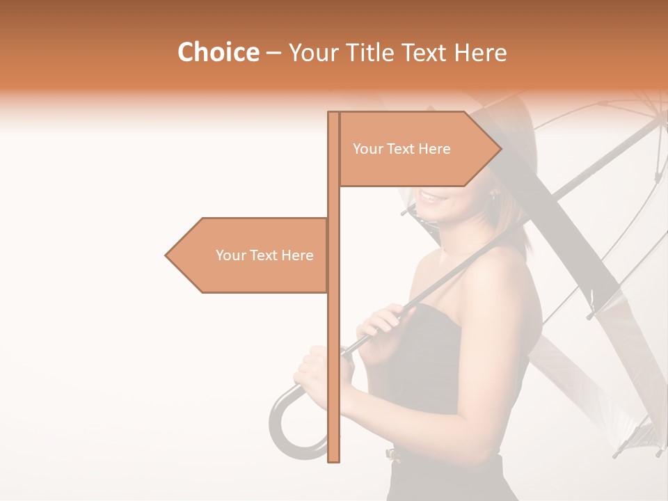 Model Human Concept PowerPoint Template