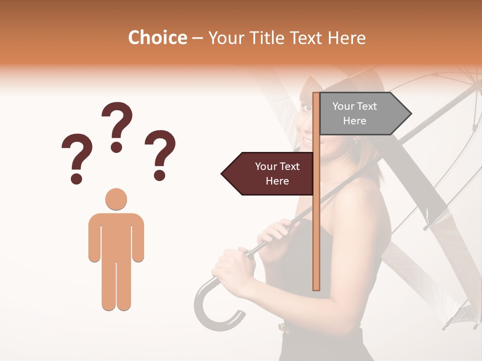 Model Human Concept PowerPoint Template
