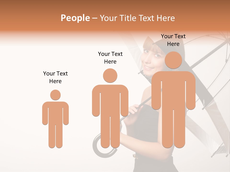 Model Human Concept PowerPoint Template