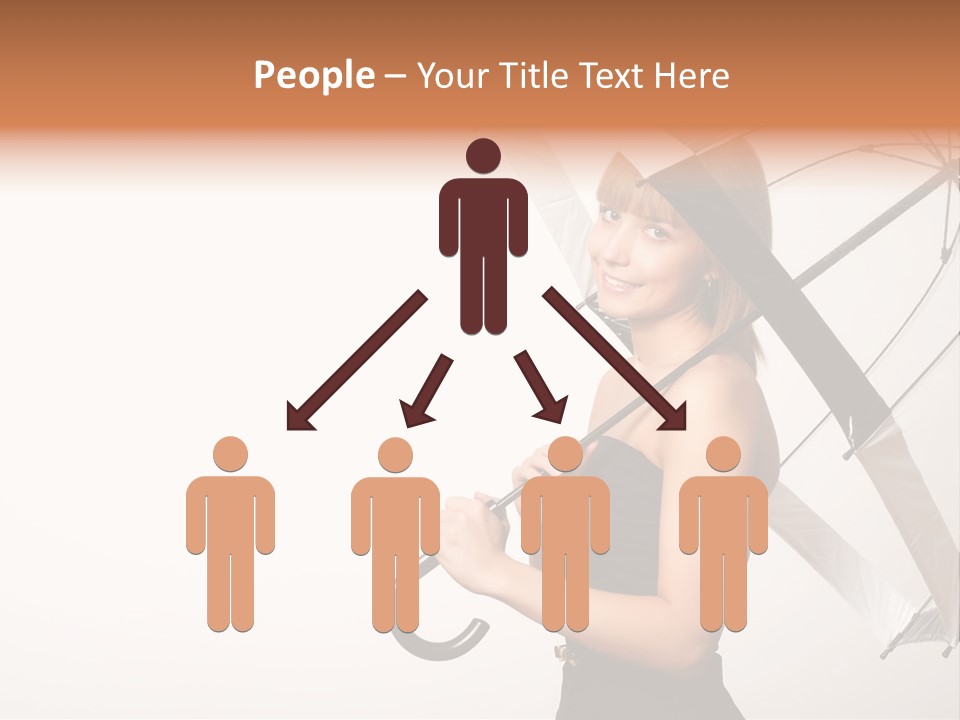 Model Human Concept PowerPoint Template