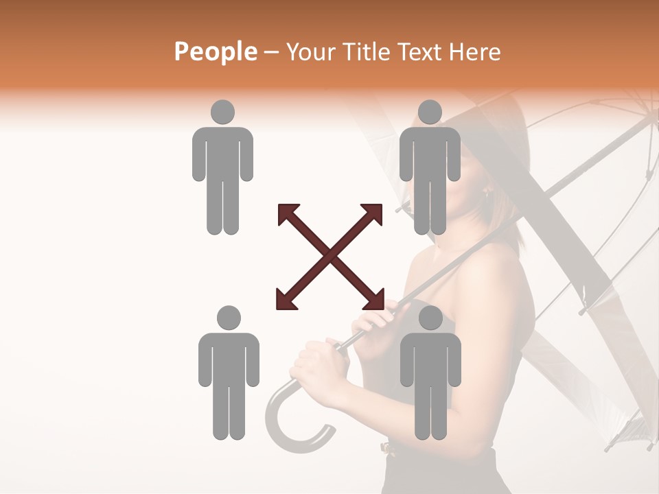 Model Human Concept PowerPoint Template
