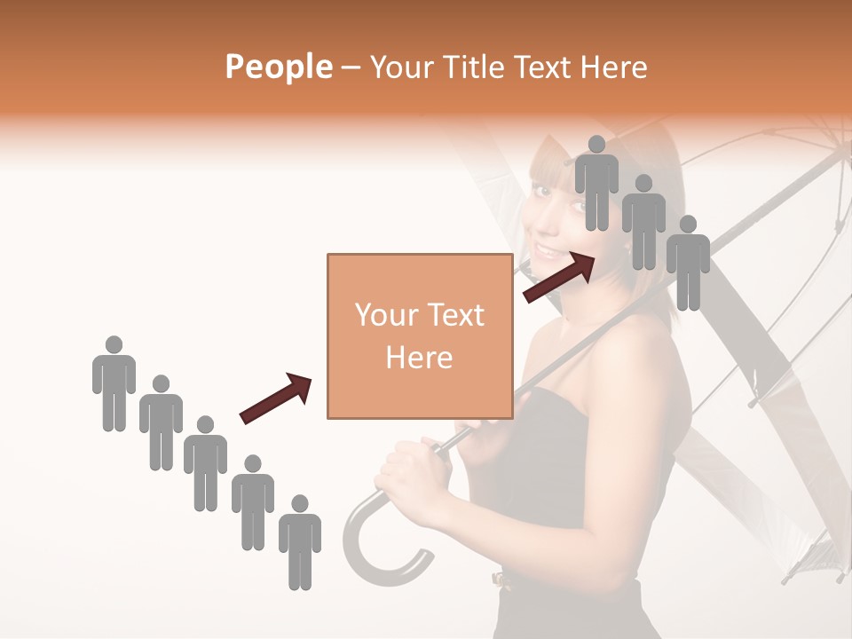 Model Human Concept PowerPoint Template