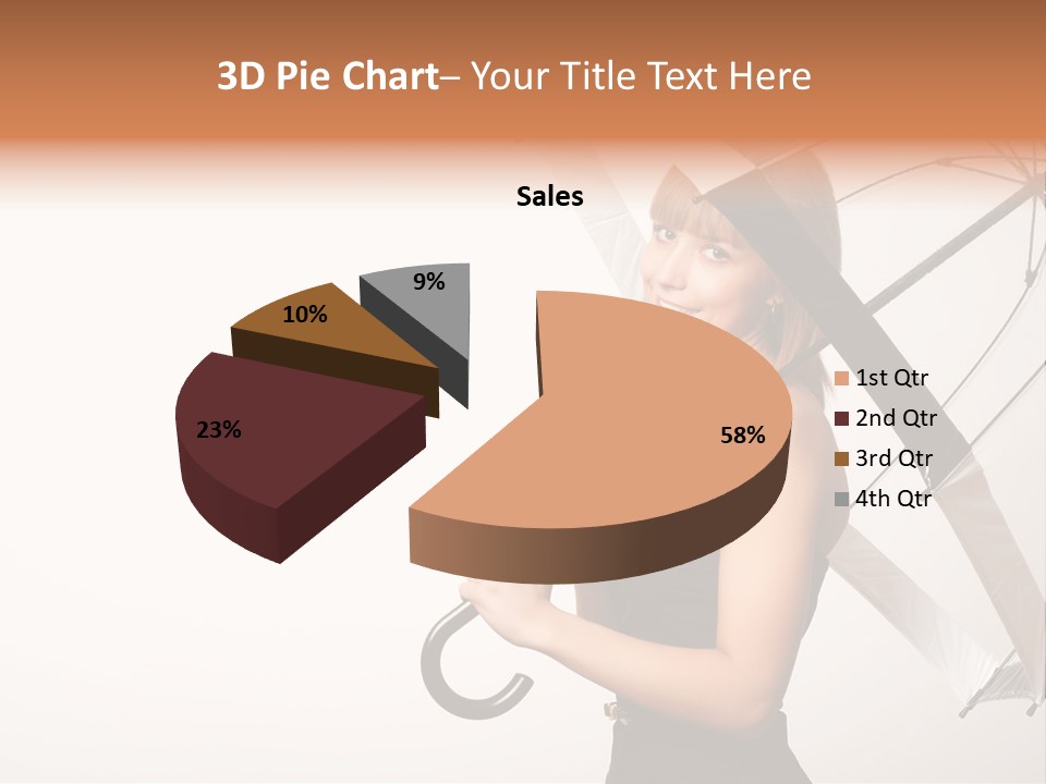Model Human Concept PowerPoint Template