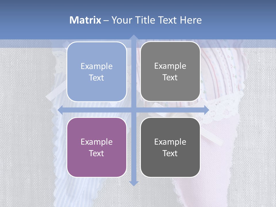 Heart Decoration Two PowerPoint Template