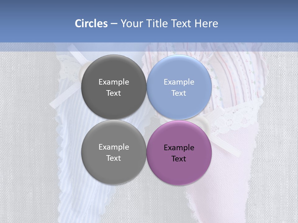 Heart Decoration Two PowerPoint Template