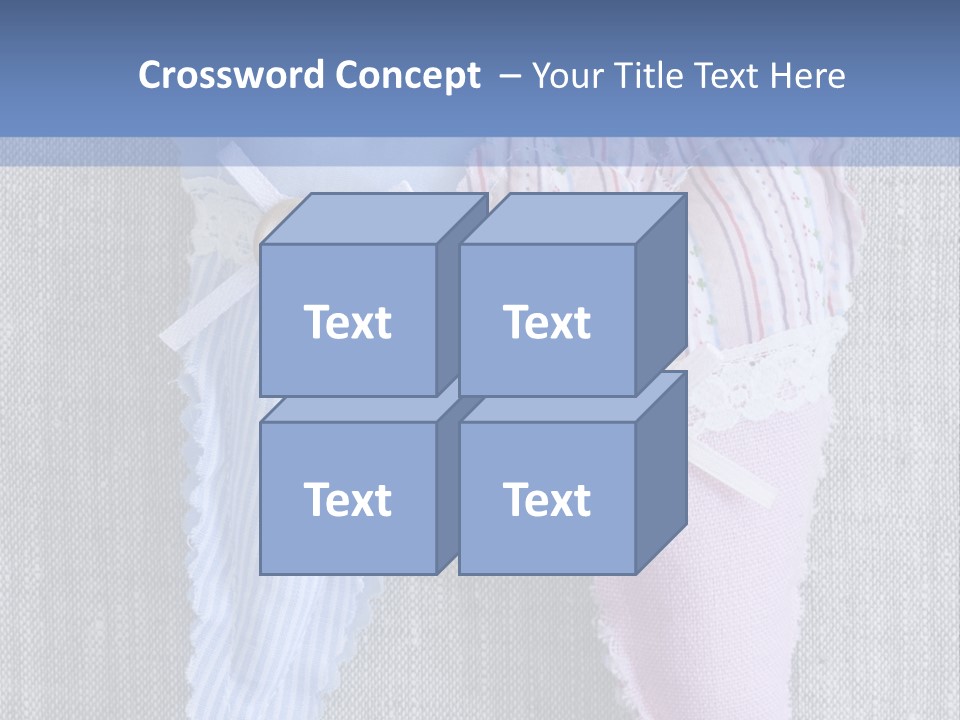 Heart Decoration Two PowerPoint Template