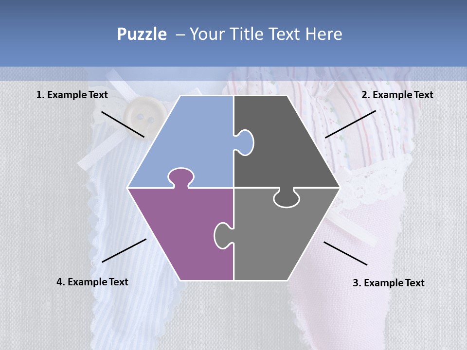 Heart Decoration Two PowerPoint Template