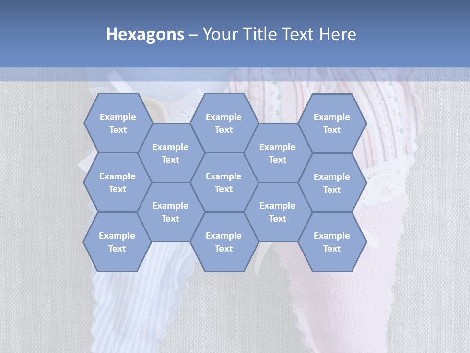 Heart Decoration Two PowerPoint Template