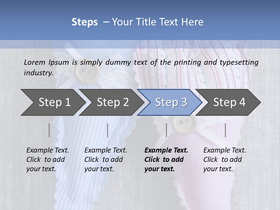 Heart Decoration Two PowerPoint Template