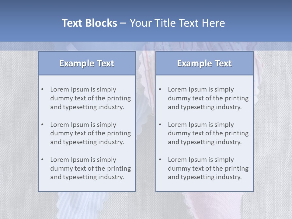 Heart Decoration Two PowerPoint Template