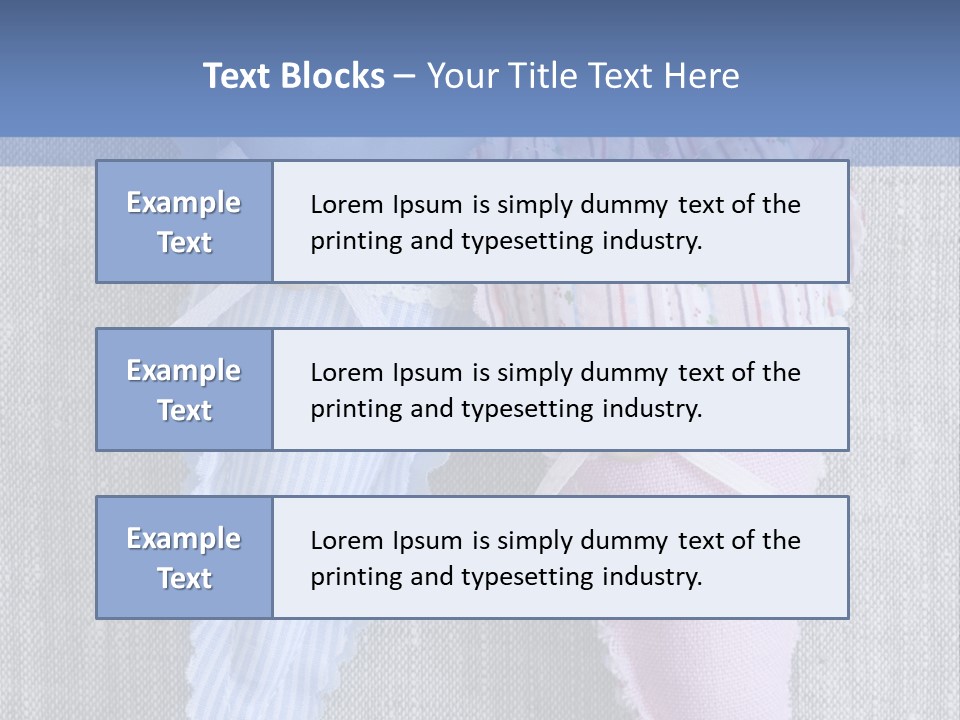 Heart Decoration Two PowerPoint Template
