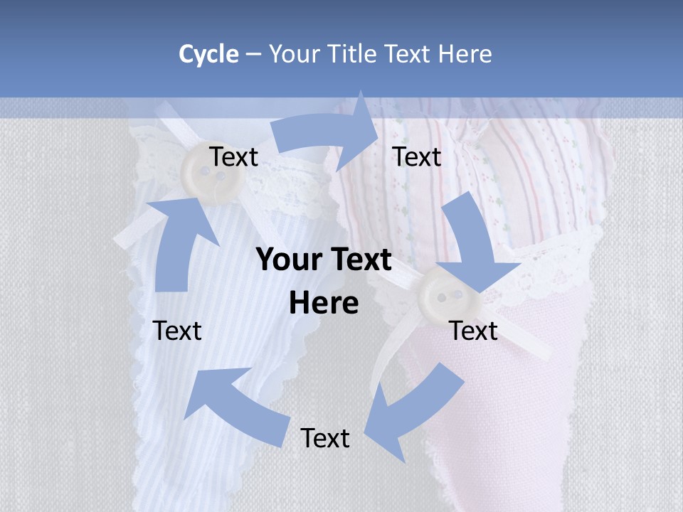 Heart Decoration Two PowerPoint Template