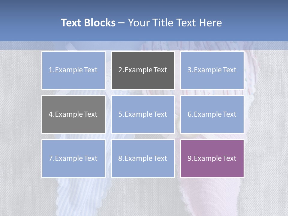 Heart Decoration Two PowerPoint Template
