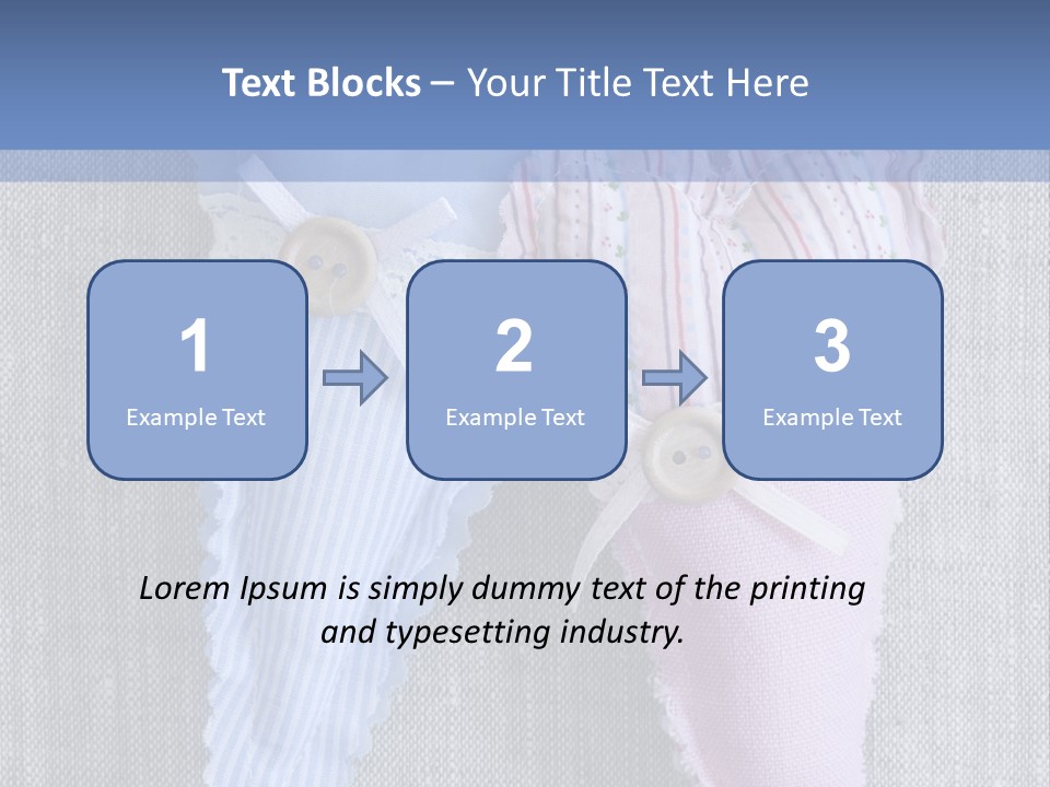 Heart Decoration Two PowerPoint Template