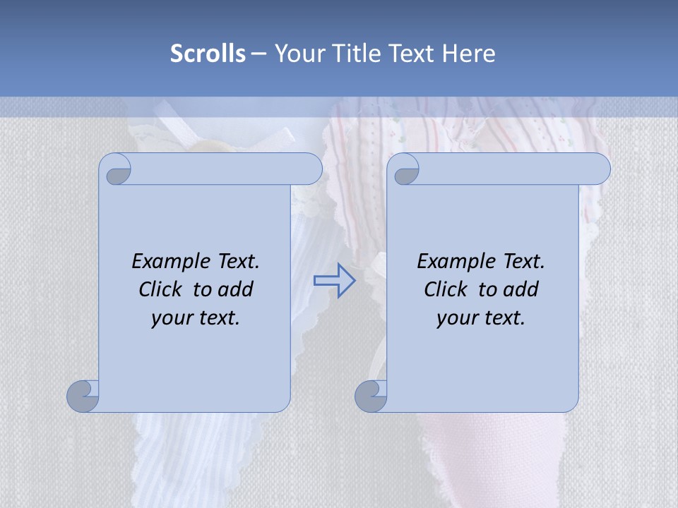 Heart Decoration Two PowerPoint Template