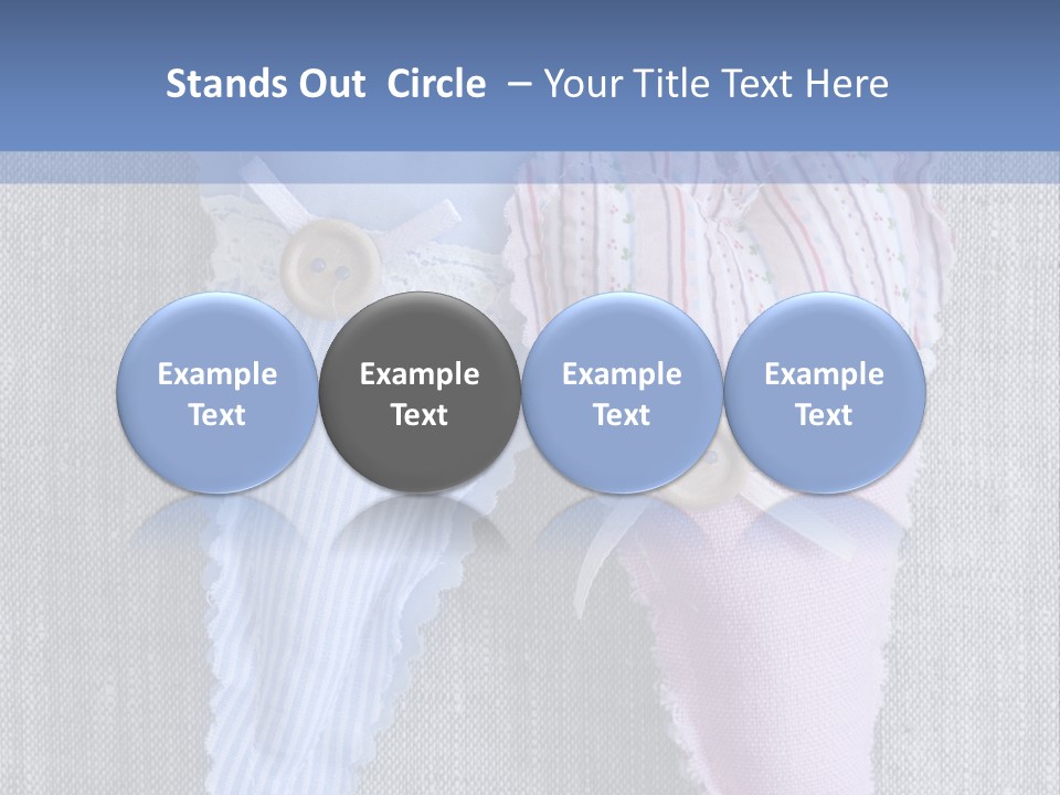 Heart Decoration Two PowerPoint Template