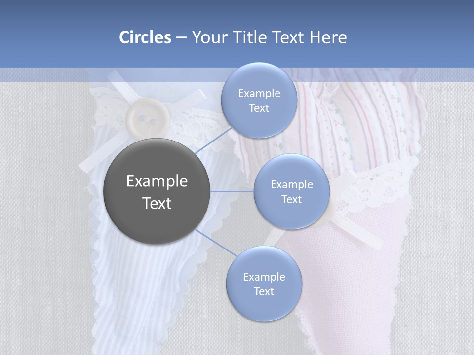 Heart Decoration Two PowerPoint Template