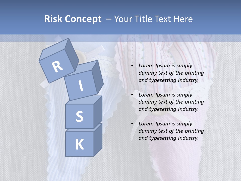 Heart Decoration Two PowerPoint Template