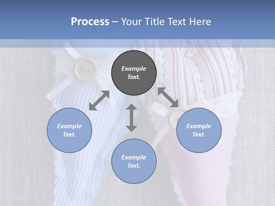 Heart Decoration Two PowerPoint Template