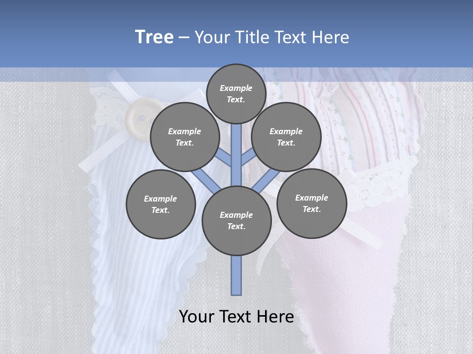 Heart Decoration Two PowerPoint Template