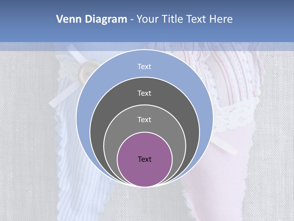 Heart Decoration Two PowerPoint Template