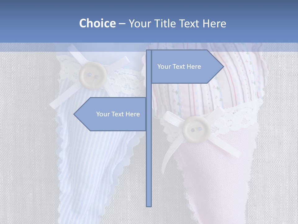 Heart Decoration Two PowerPoint Template