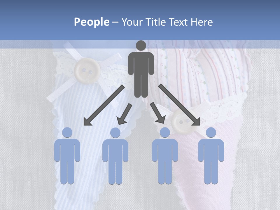 Heart Decoration Two PowerPoint Template