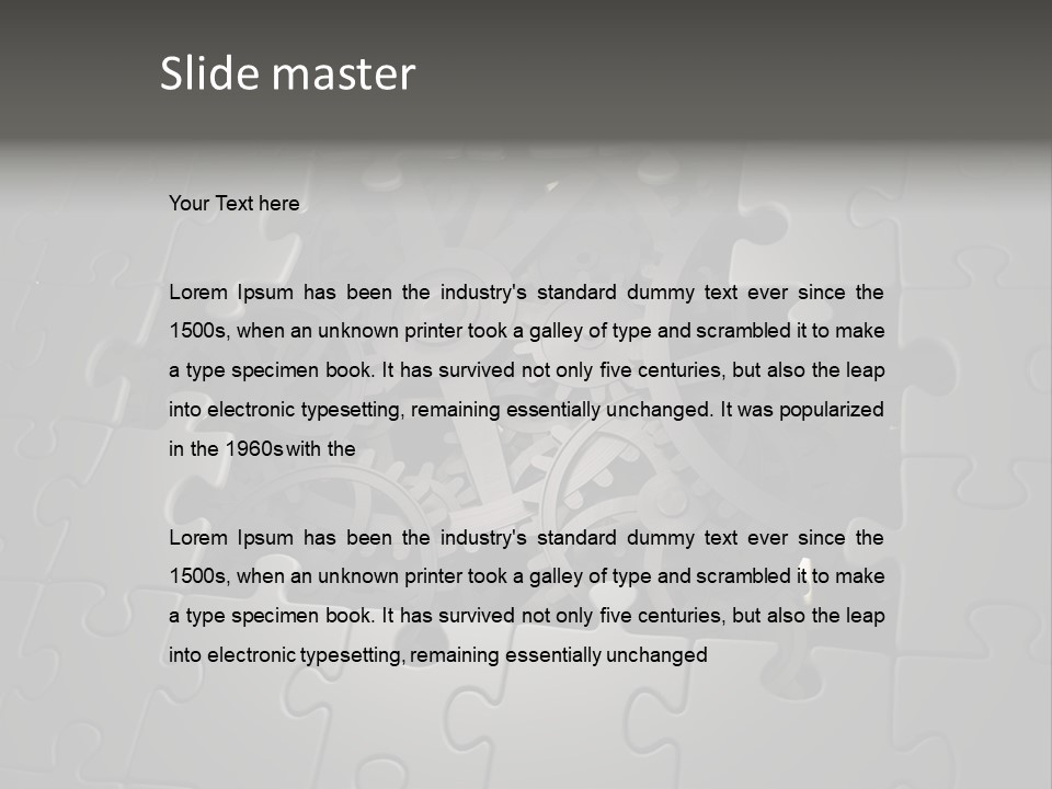 Solution Strength Concept PowerPoint Template