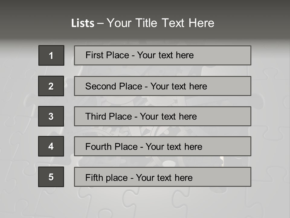 Solution Strength Concept PowerPoint Template