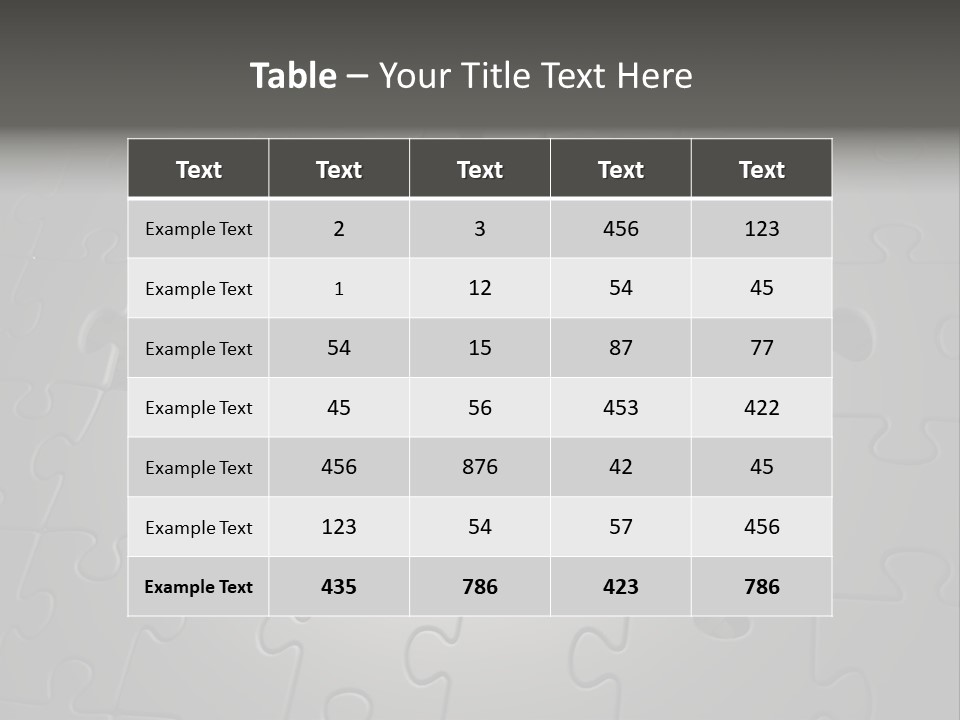 Solution Strength Concept PowerPoint Template