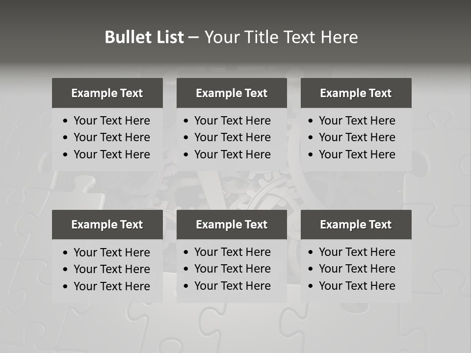 Solution Strength Concept PowerPoint Template