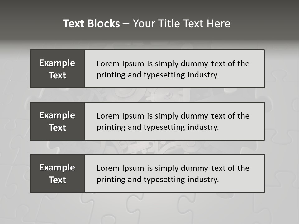 Solution Strength Concept PowerPoint Template