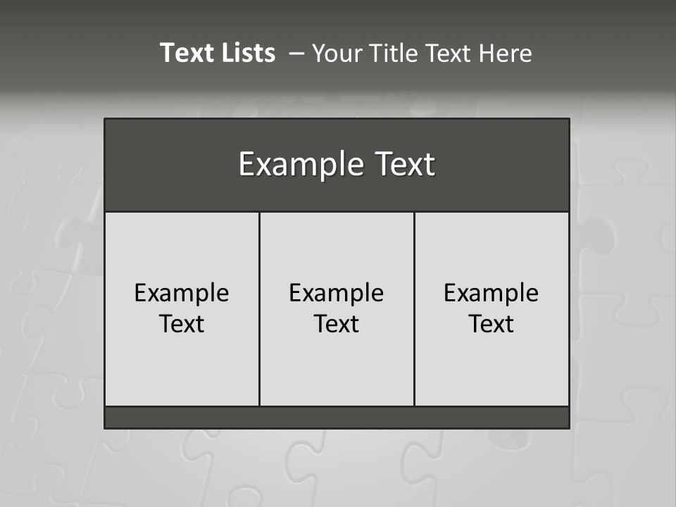 Solution Strength Concept PowerPoint Template