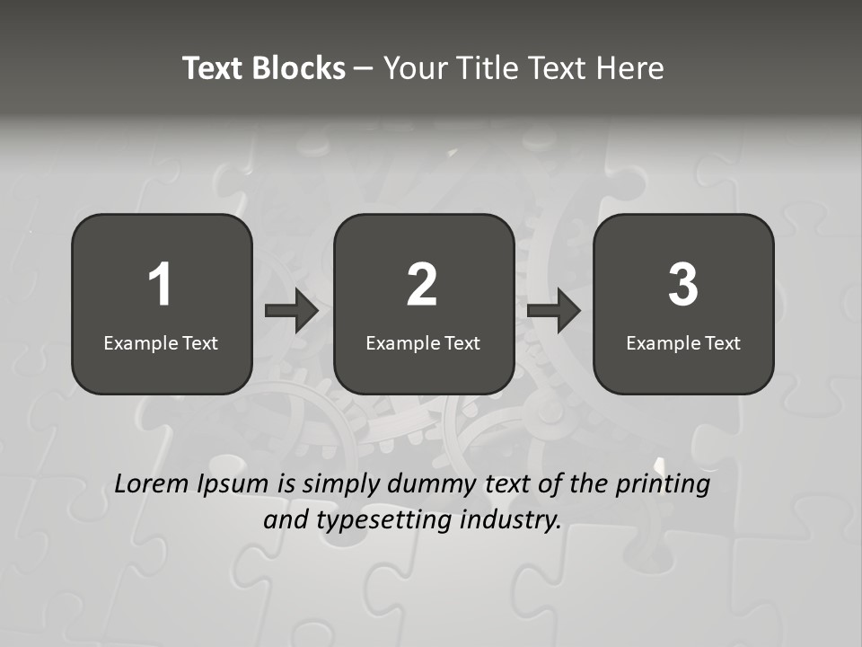 Solution Strength Concept PowerPoint Template