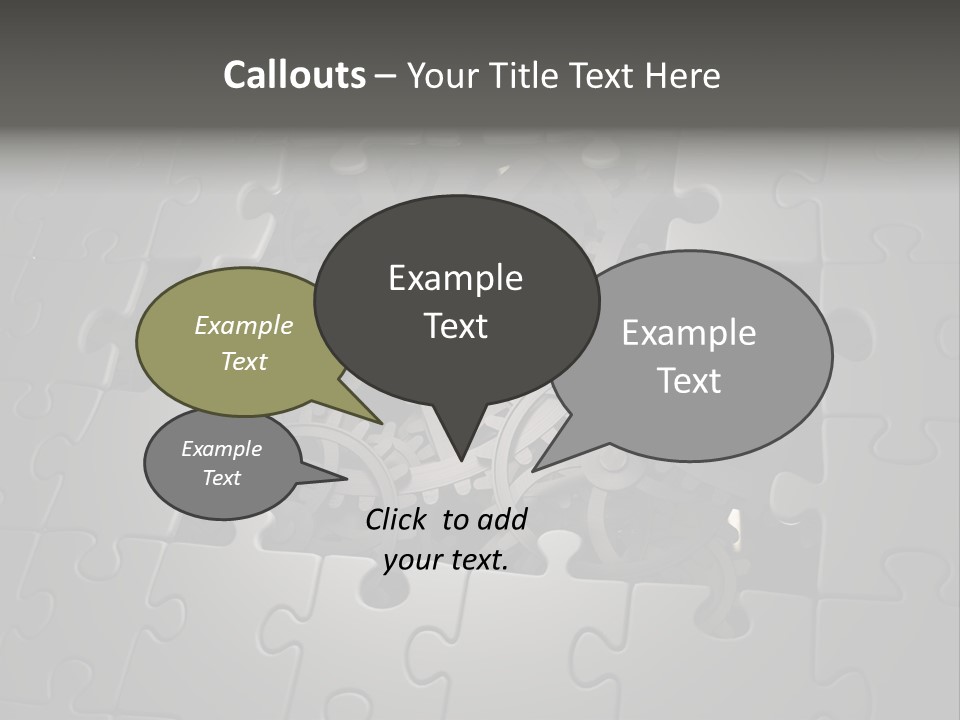 Solution Strength Concept PowerPoint Template