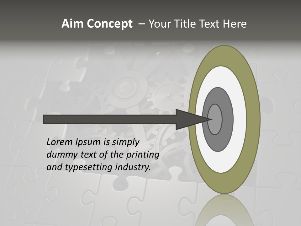 Solution Strength Concept PowerPoint Template