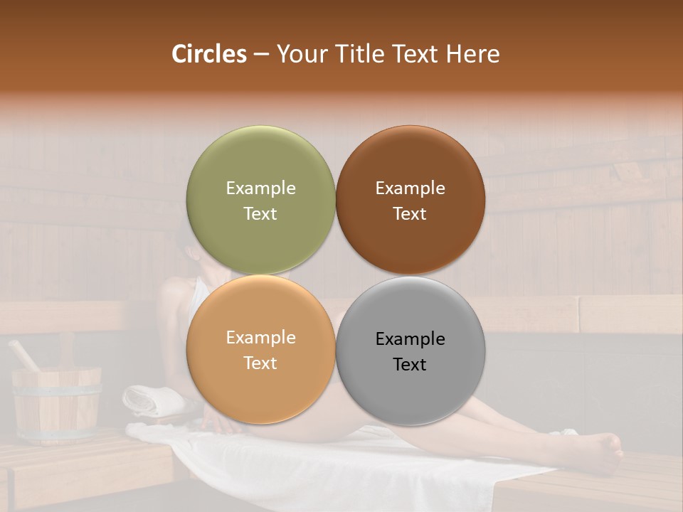 Lifestyle Bath Pure PowerPoint Template