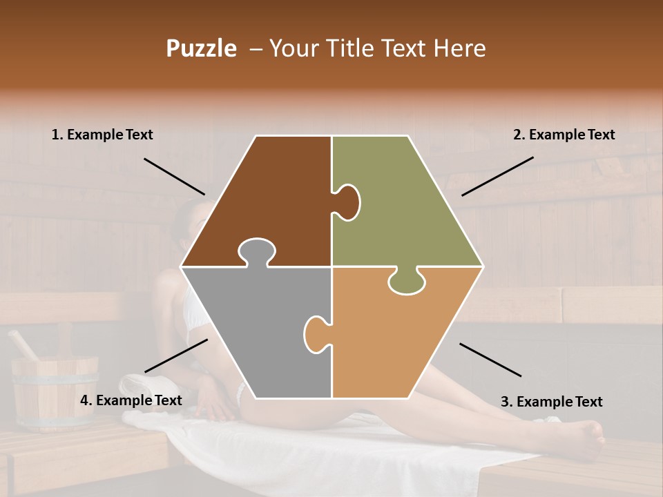 Lifestyle Bath Pure PowerPoint Template