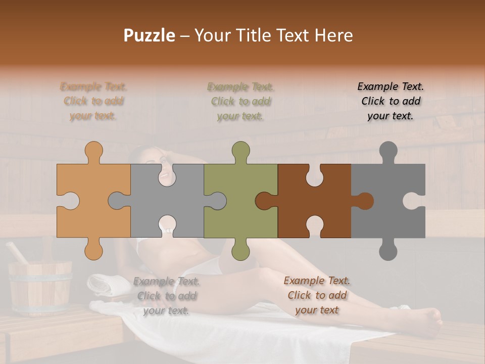 Lifestyle Bath Pure PowerPoint Template