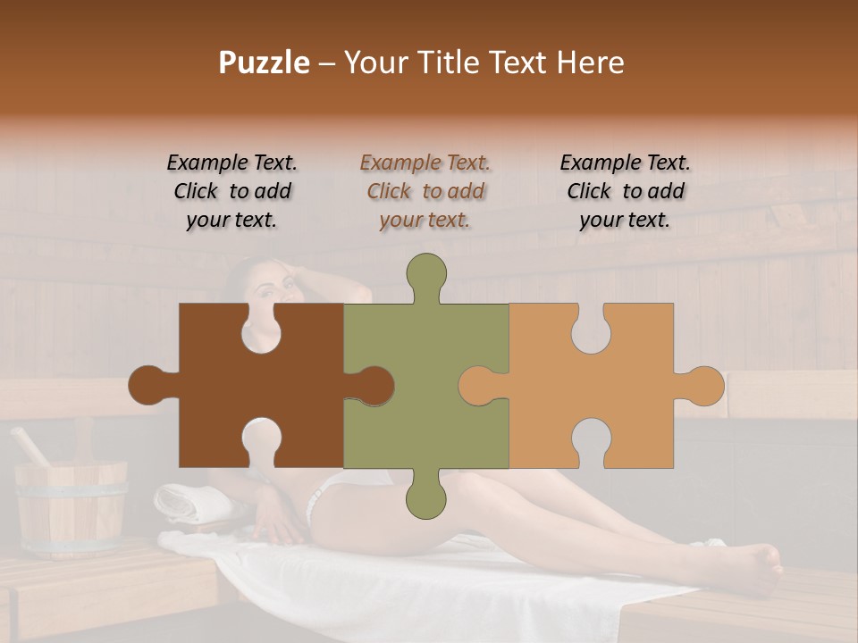 Lifestyle Bath Pure PowerPoint Template