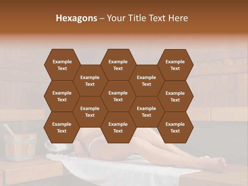 Lifestyle Bath Pure PowerPoint Template