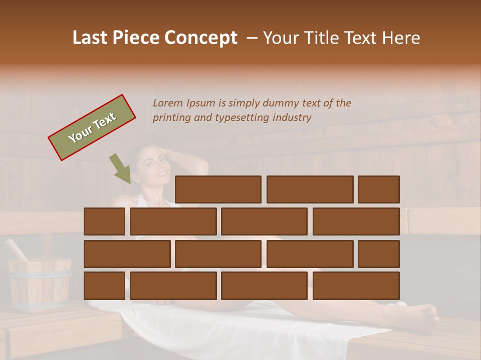 Lifestyle Bath Pure PowerPoint Template