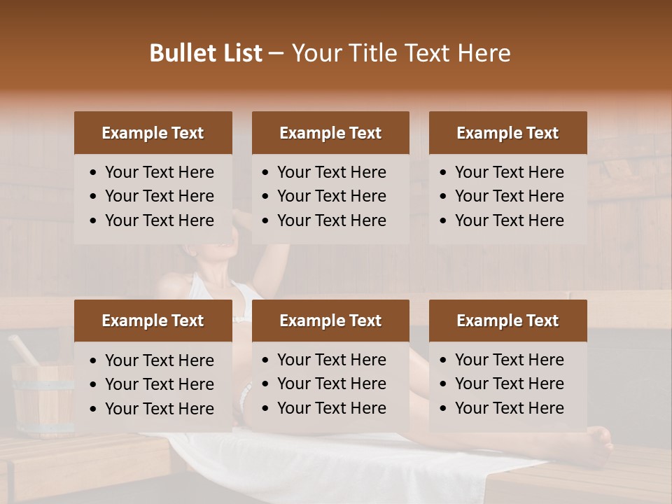 Lifestyle Bath Pure PowerPoint Template