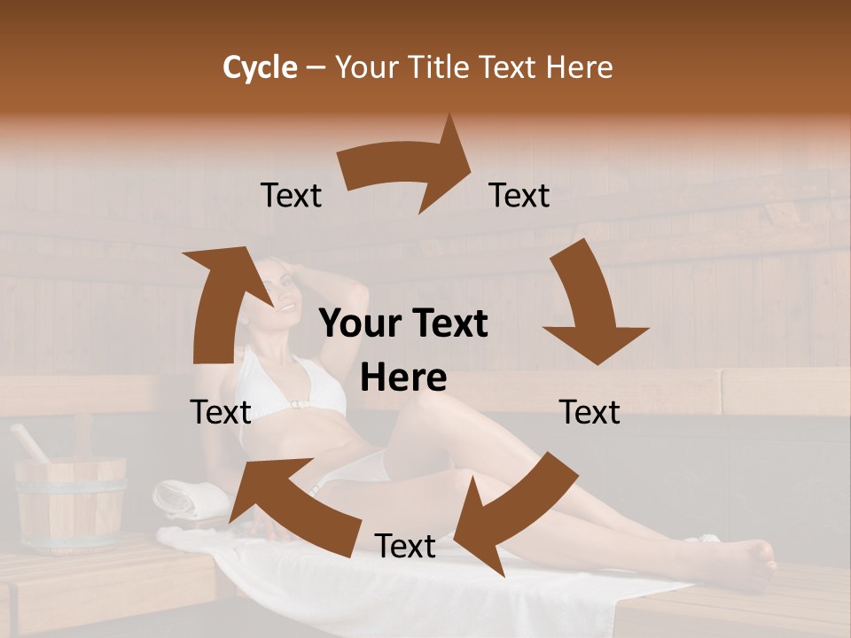 Lifestyle Bath Pure PowerPoint Template