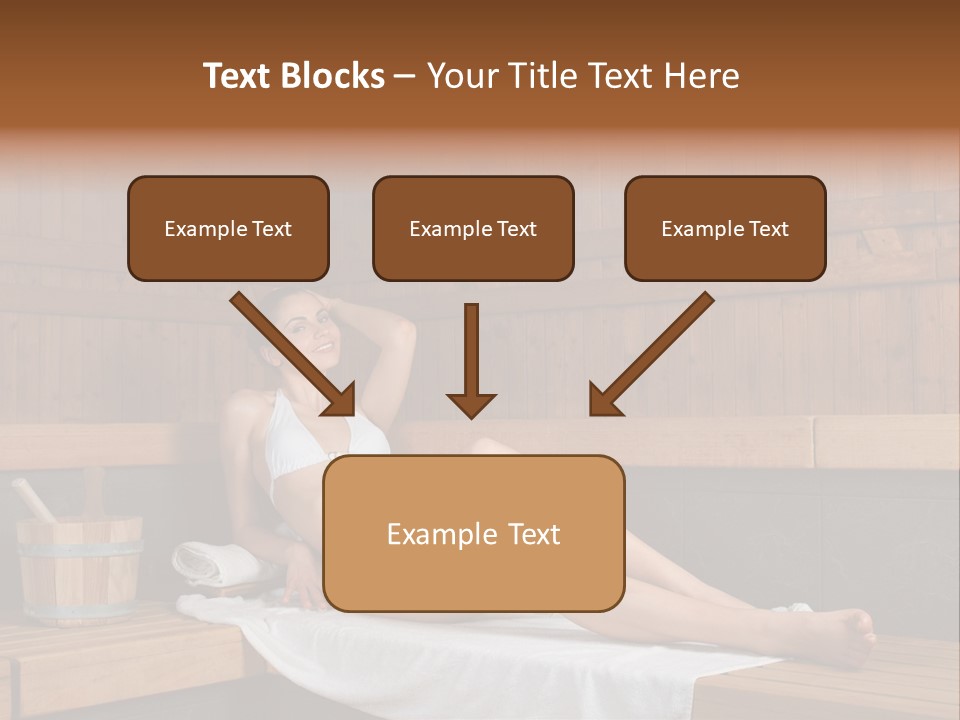 Lifestyle Bath Pure PowerPoint Template