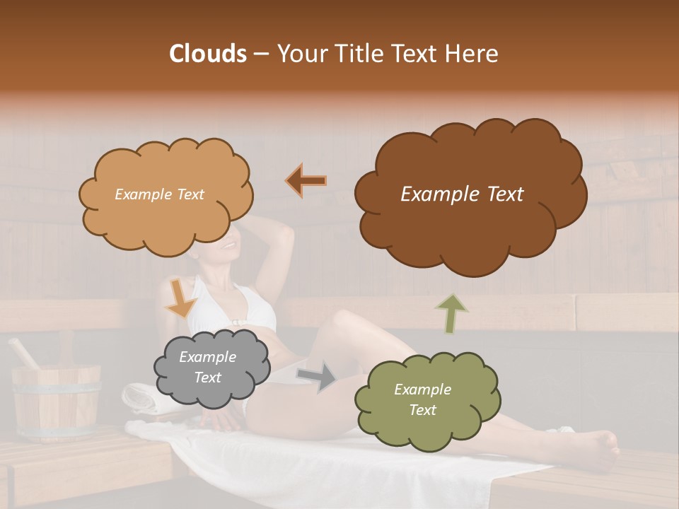 Lifestyle Bath Pure PowerPoint Template