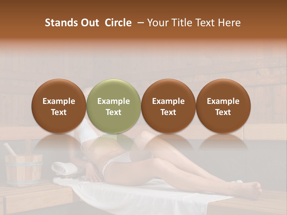 Lifestyle Bath Pure PowerPoint Template