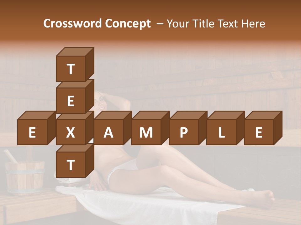 Lifestyle Bath Pure PowerPoint Template