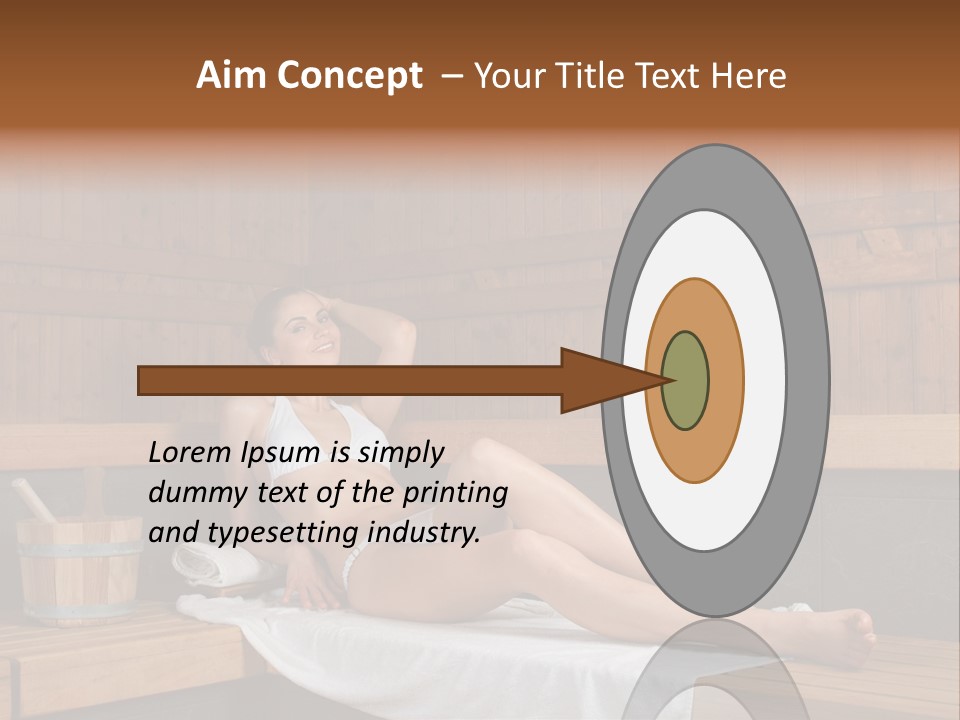 Lifestyle Bath Pure PowerPoint Template