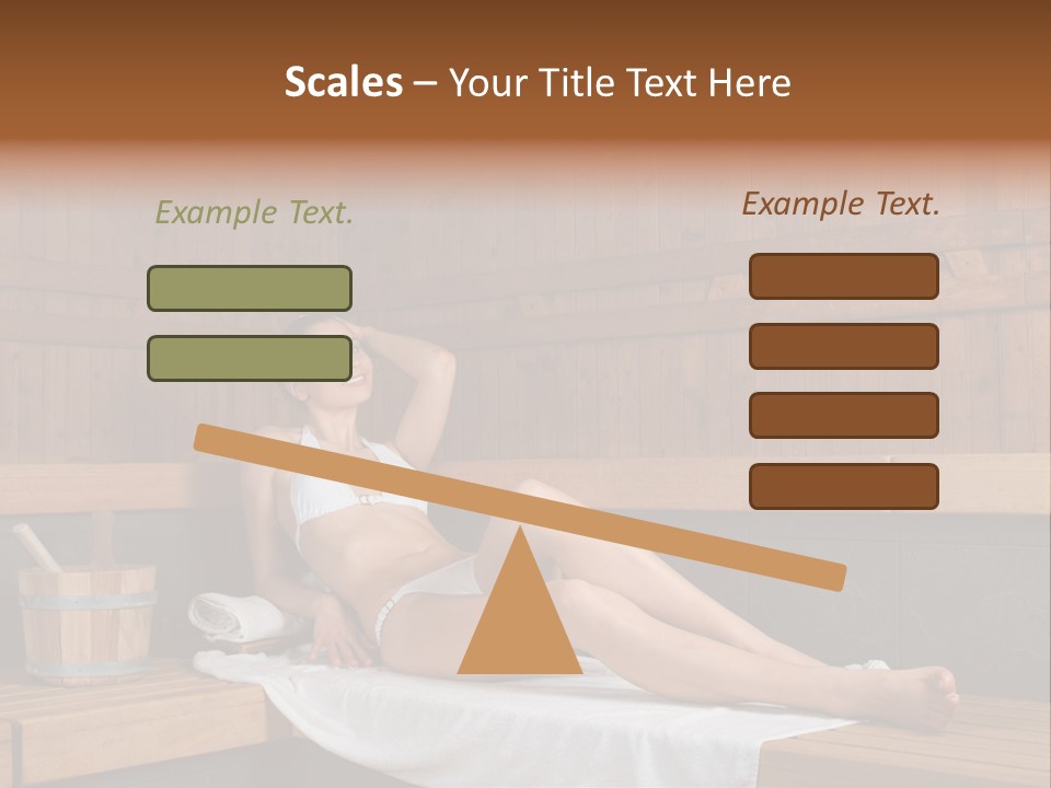 Lifestyle Bath Pure PowerPoint Template